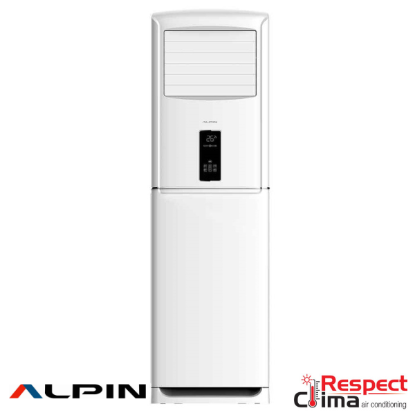 Трифазен Колонен климатик Alpin - ASF-150AG8I/AG8O, 52000 BTU, Клас A++