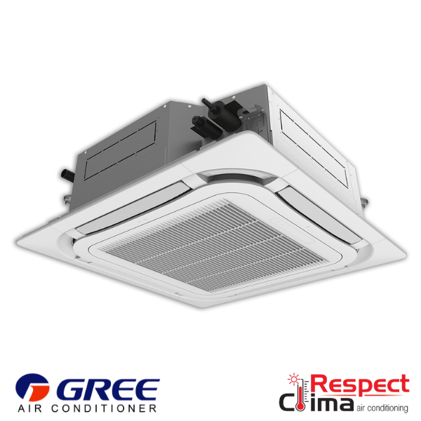 Вътрешно тяло касетъчен тип за мулти сплит Gree GKH(24)EC, 24 000 BTU, Клас А++	