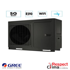 Термопомпа въздух-вода Gree Versati V GRS-CQ10Pd/NpG4-E, Моноблок, 10 kW, Монофазна