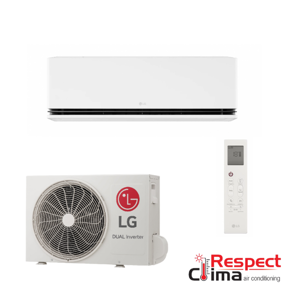Инверторен климатик LG H12S1DА.NS1/U12 AI AIR DELUXE, 12 000 BTU, Клас А+++